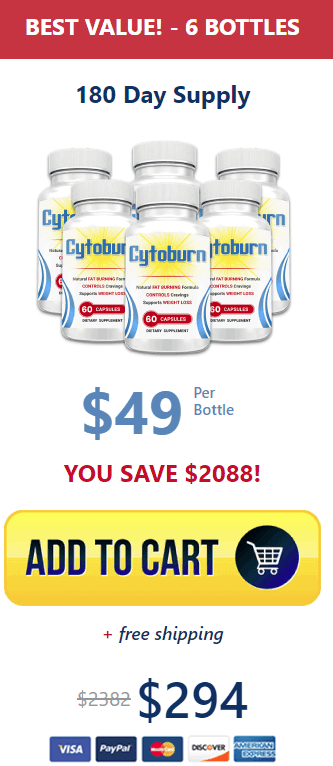 Cytoburn 6 Bottle Buy